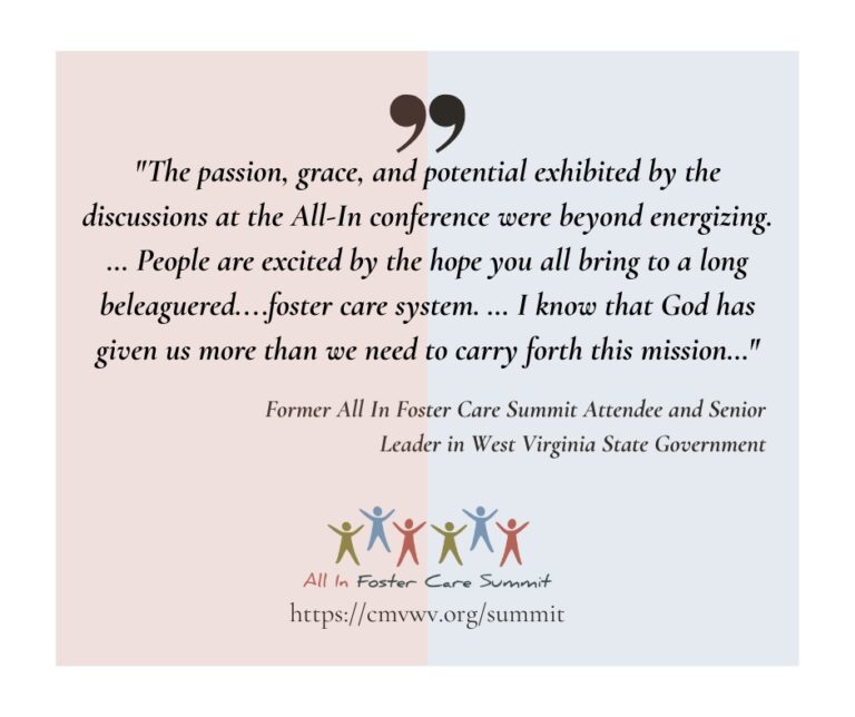 Faith, Family, and Community: Statewide Summit Rallies Support for West Virginia’s Foster Care System